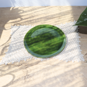 Talerze ceramiczne śr. 23.5 cm - kolekcja Szklany Staw