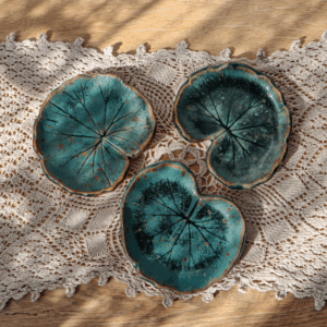 Ceramiczny talerzyk - Listek