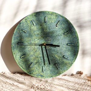 Ceramiczny zegar ścienny śr.30 cm