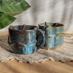 Duży kubek ceramiczny - Wąż 550ml