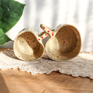 Kubek ceramiczny - Serce 300 i 600 ml