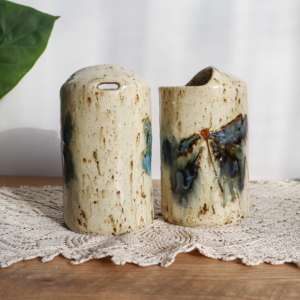 Kubek na kawę z ustnikiem 450ml - Ważki