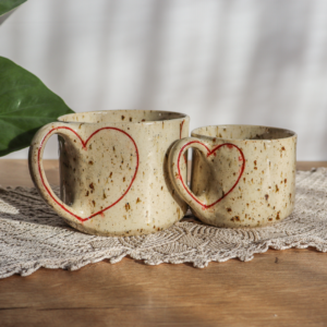 Kubek ceramiczny - Serca 350 lub 600ml