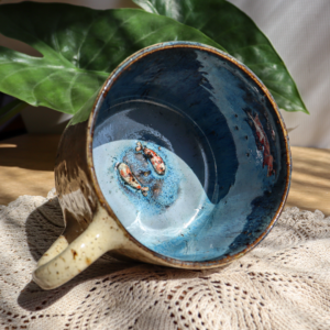 Duży kubek ceramiczny - Koi 600ml