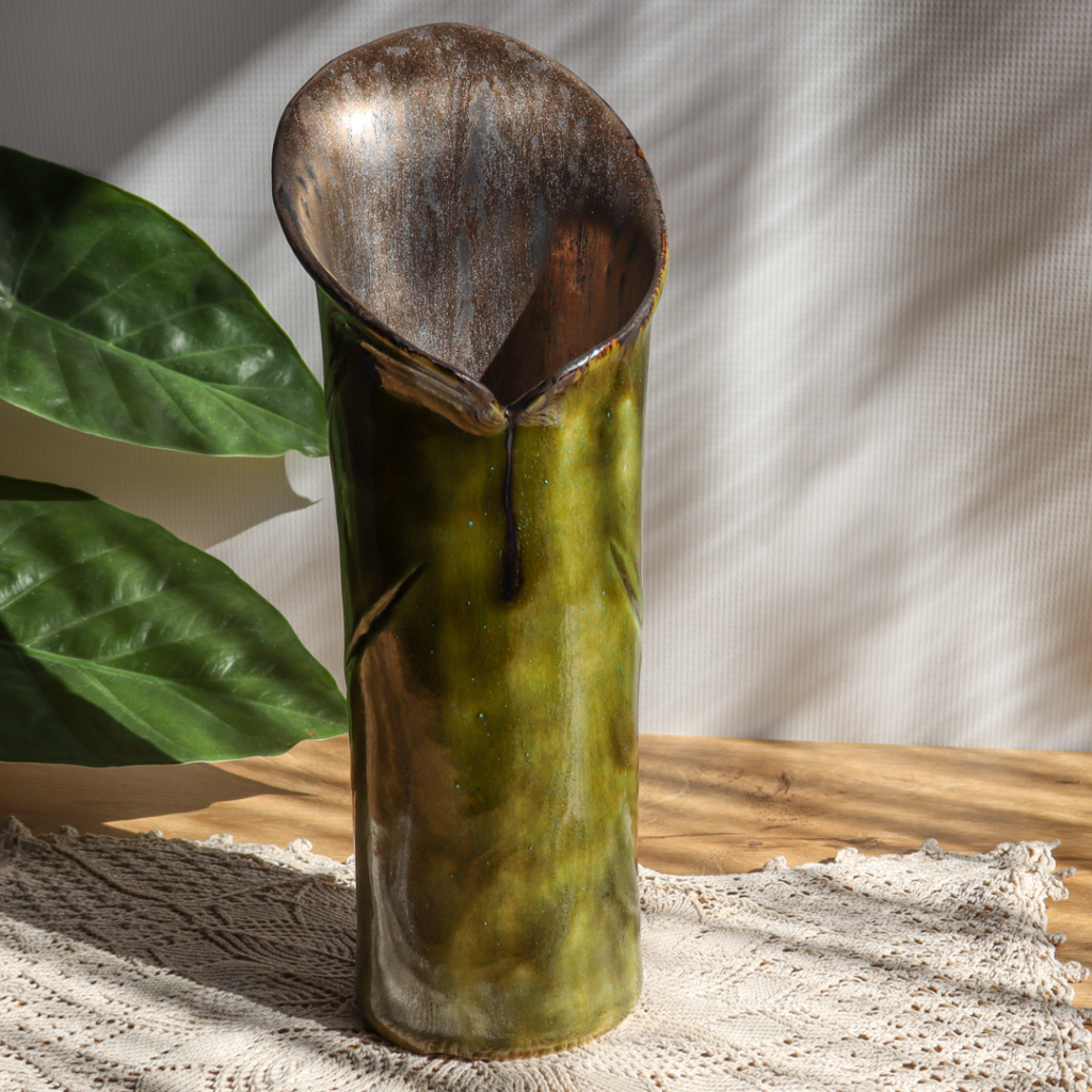 ceramiczny-wazon-lisc-zielony (2)