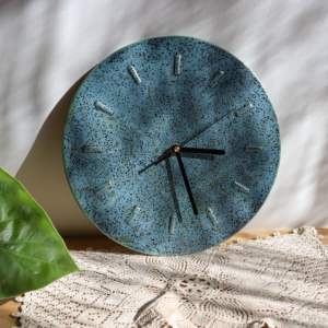 Ceramiczny zegar ścienny śr.30 cm