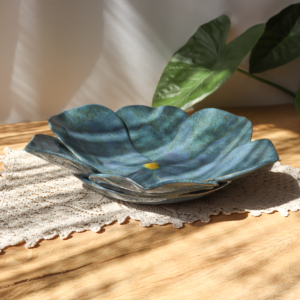 Ceramiczna patera - Kwiat śr. 31 cm