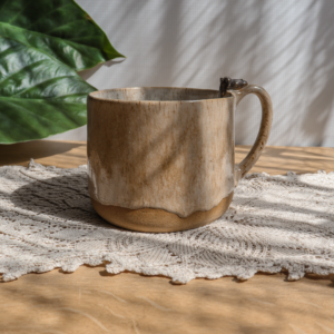 Duży kubek ceramiczny - Słoń 600ml