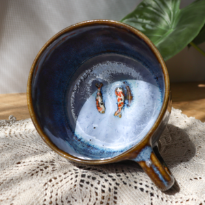 Kubeczek ceramiczny - Koi 300 ml