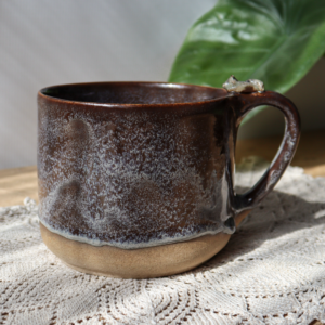 Duży kubek ceramiczny - Wilk 600ml