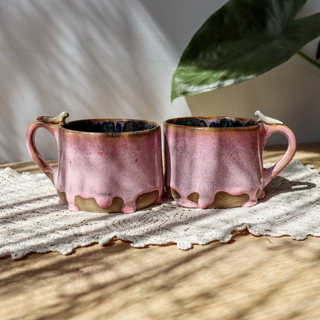 Kubek ceramiczny - Foka z rybką 300ml