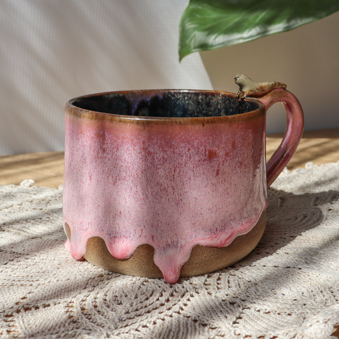Kubek ceramiczny - Foka z rybką 300ml - obrazek 8