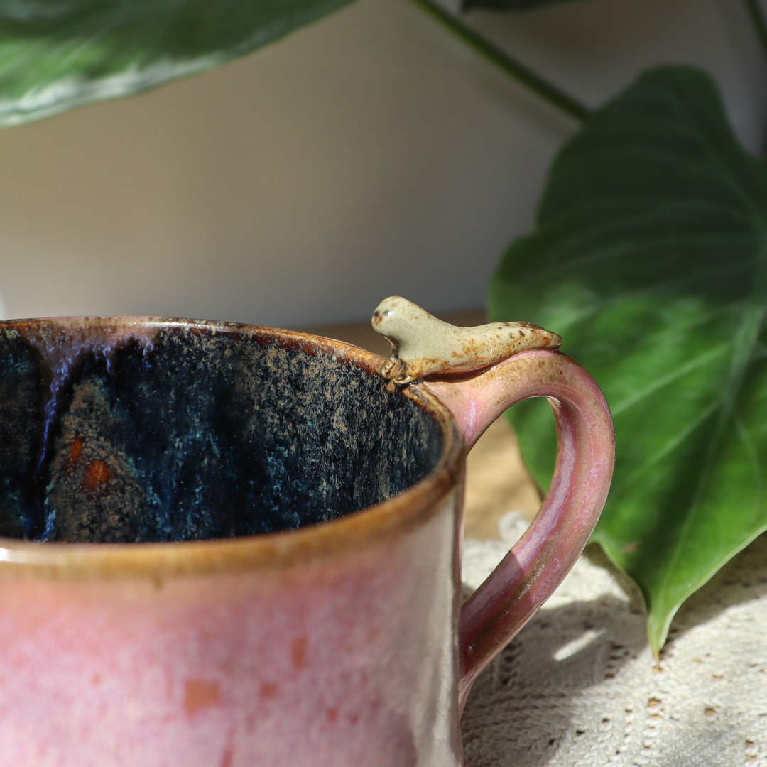 Kubek ceramiczny - Foka z rybką 300ml - obrazek 7