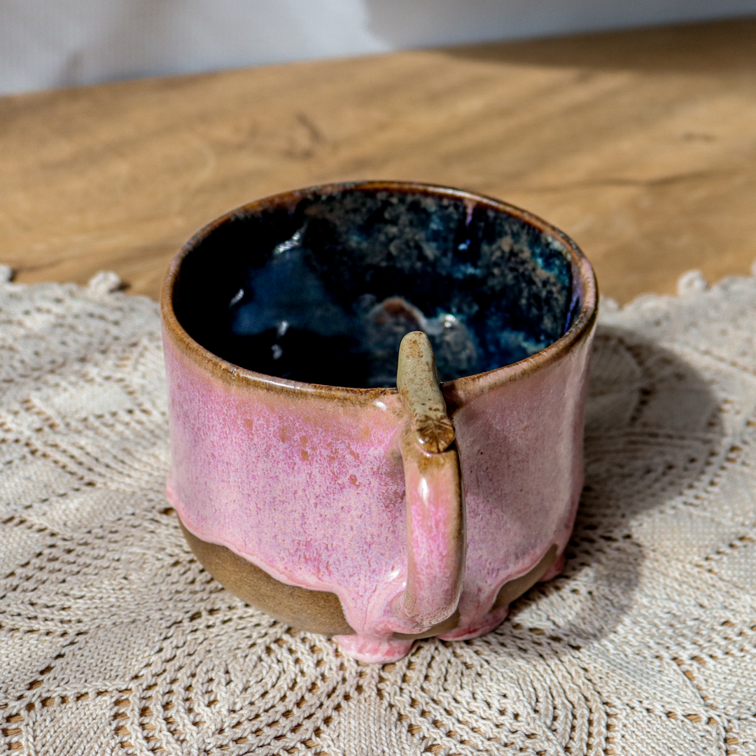 Kubek ceramiczny - Foka z rybką 300ml - obrazek 6