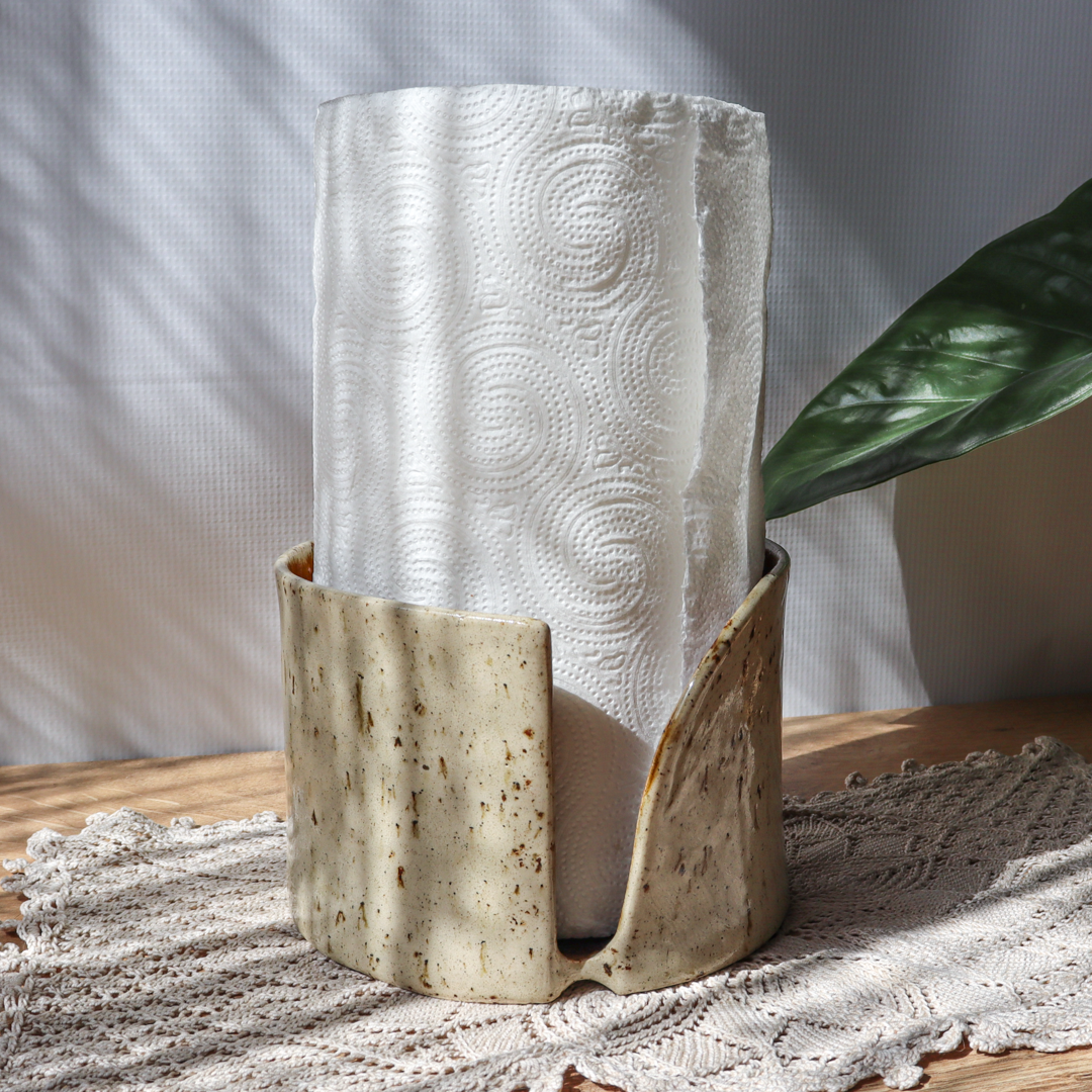 Ceramiczny stojak na ręczniki papierowe - obrazek 2