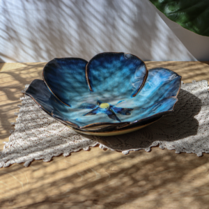 Ceramiczna patera - Kwiat śr. 29 cm