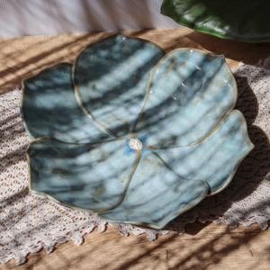 Ceramiczna patera - Kwiat śr. 29 cm