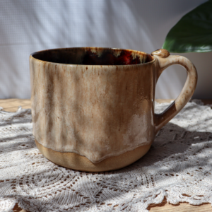 Duży kubek ceramiczny - Jeżyk 600ml