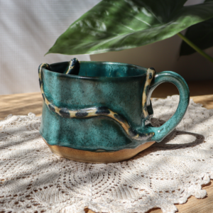 Kubek ceramiczny - Wąż 300ml