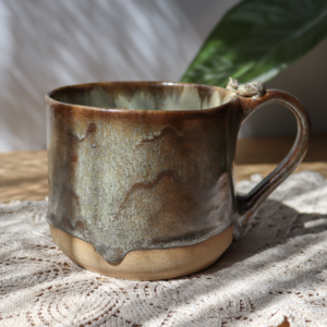 Duży kubek ceramiczny - Wilk 600ml