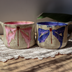 Kubeczek ceramiczny - Ważka 300 ml
