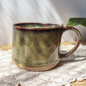 Kubek ceramiczny - Kotek z myszką 600 ml