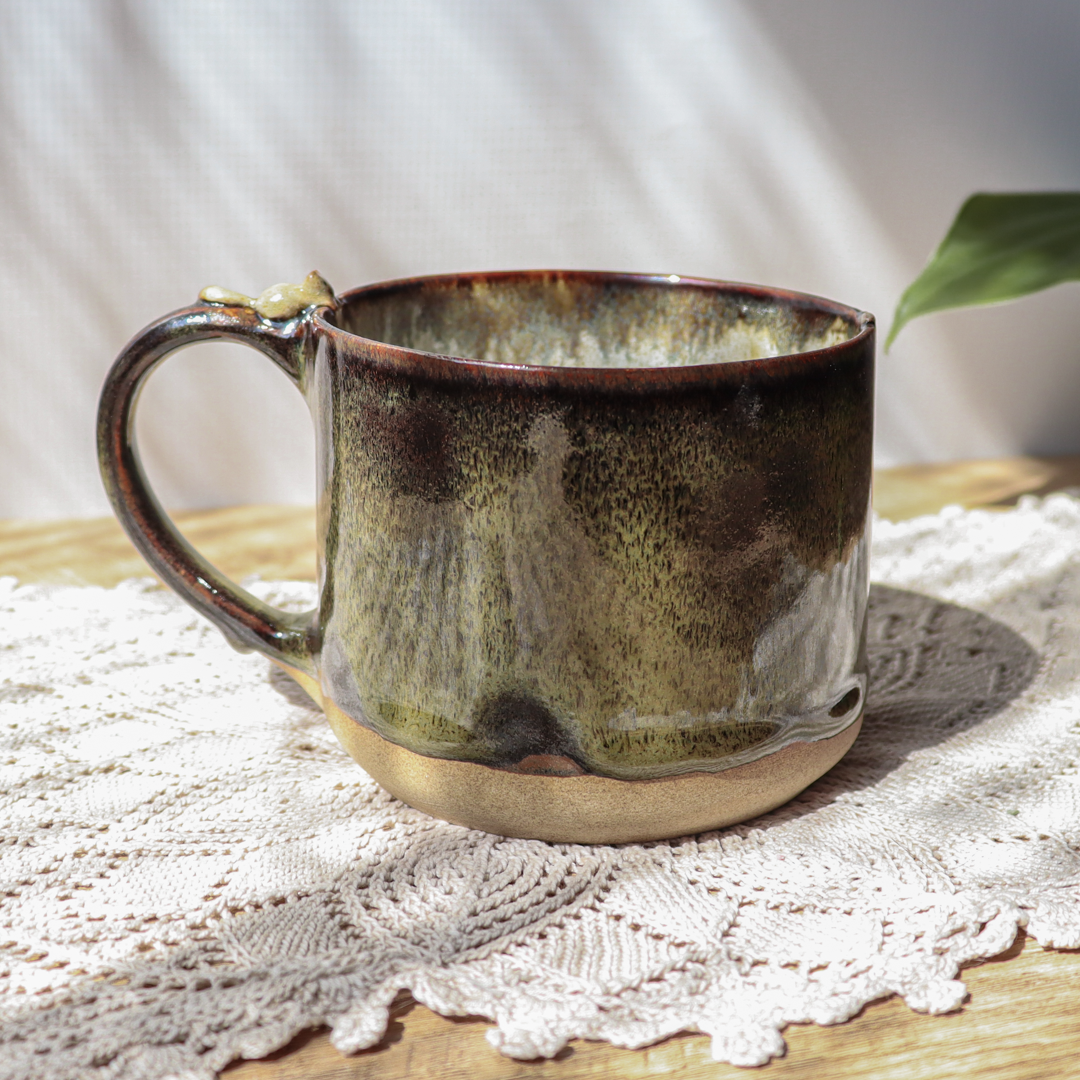 Kubek ceramiczny - Kotek z myszką 600 ml - obrazek 5