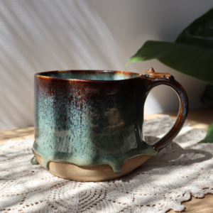 Duży kubek ceramiczny - Lisek 600 ml