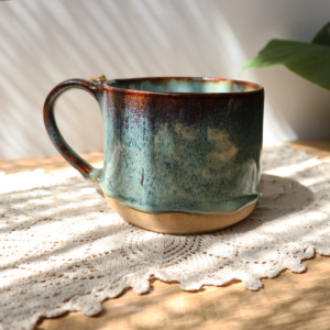 Duży kubek ceramiczny - Ptaszek 600ml
