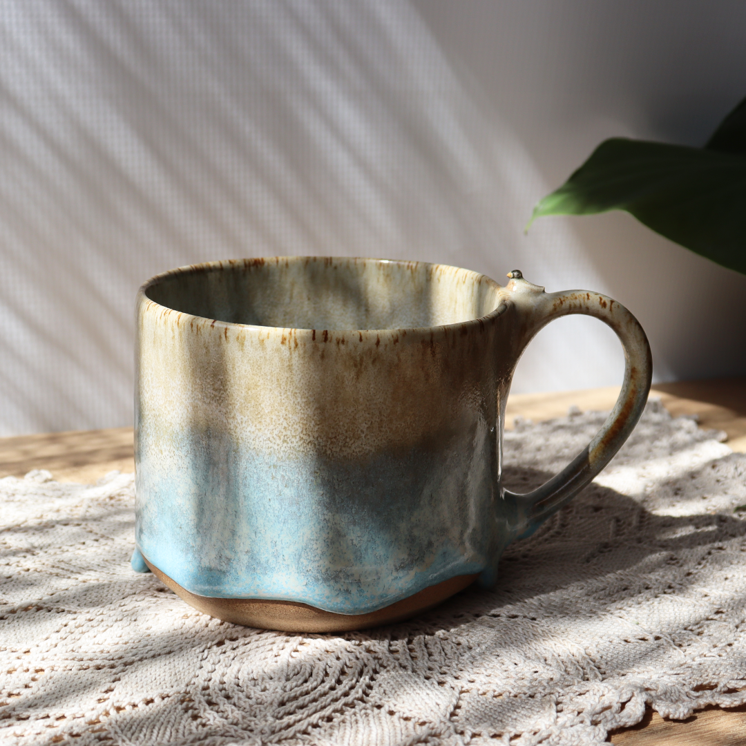 Duży kubek ceramiczny - Ptaszek 600ml - obrazek 2