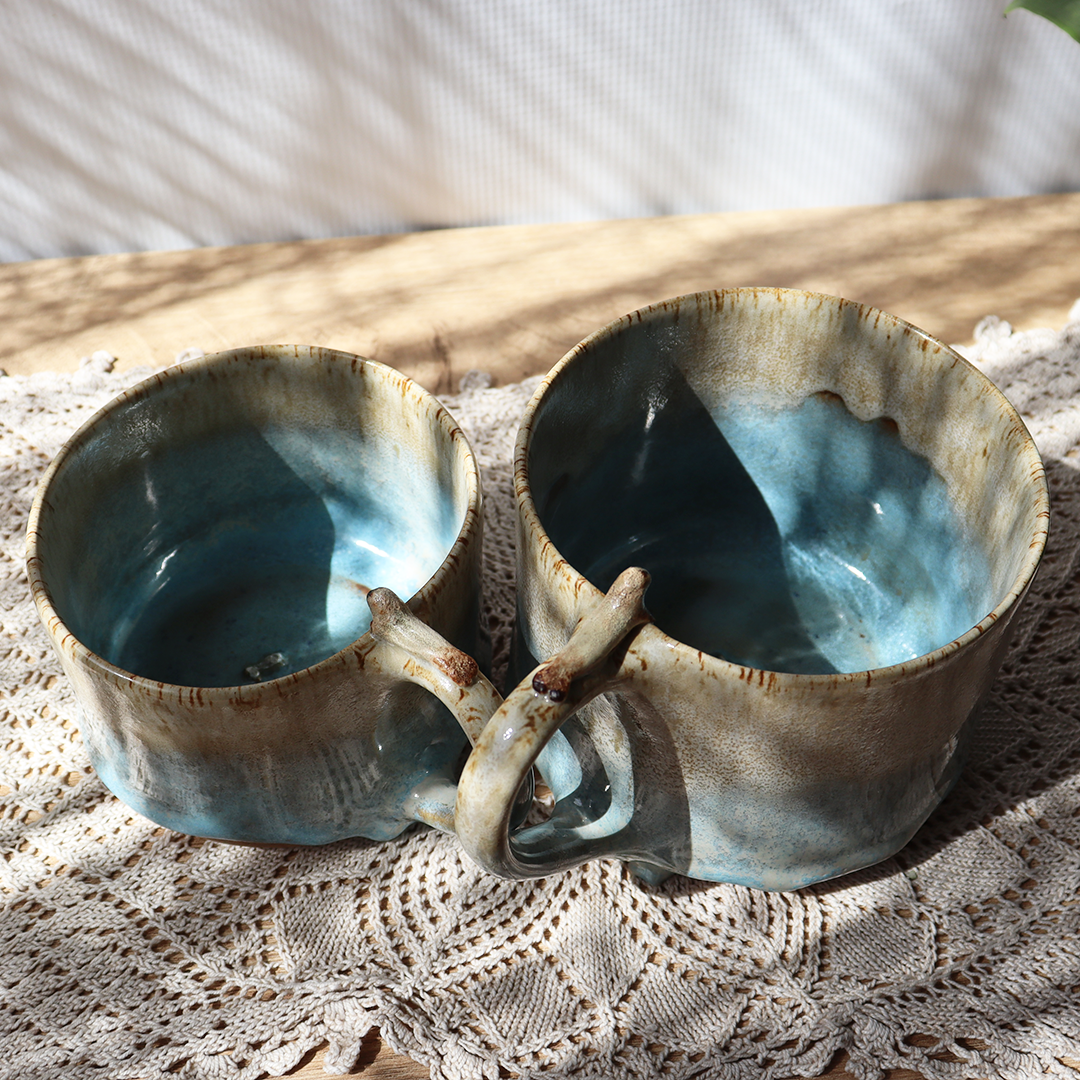 Kubek ceramiczny - Foka z rybką 300 lub 600ml - obrazek 8