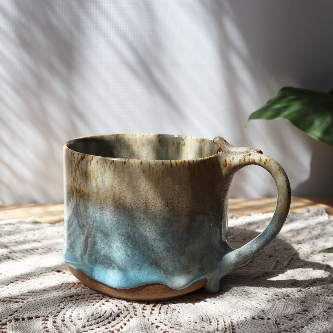 Kubek ceramiczny - Foka z rybką 300 lub 600ml - obrazek 7