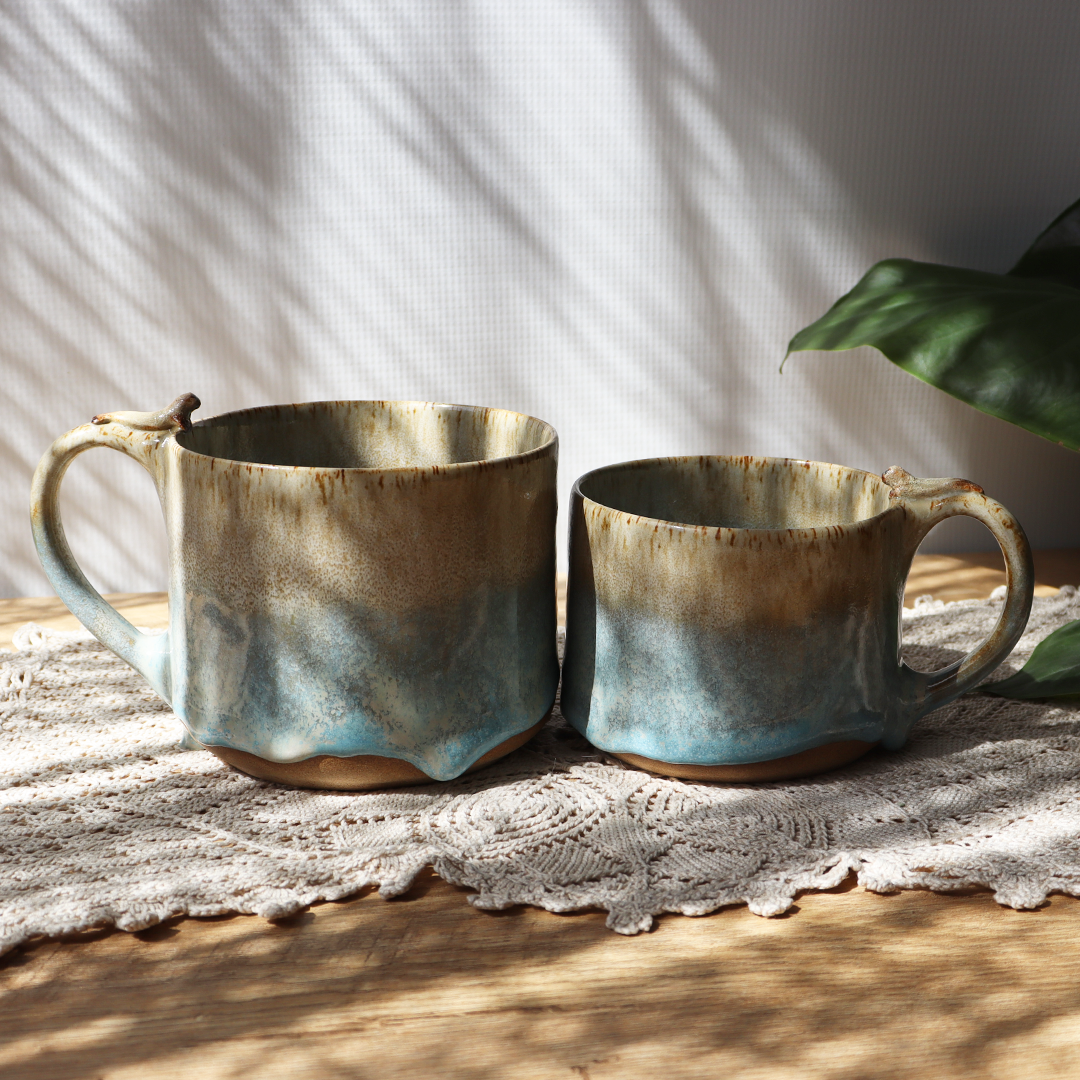 Kubek ceramiczny - Foka z rybką 300 lub 600ml - obrazek 5