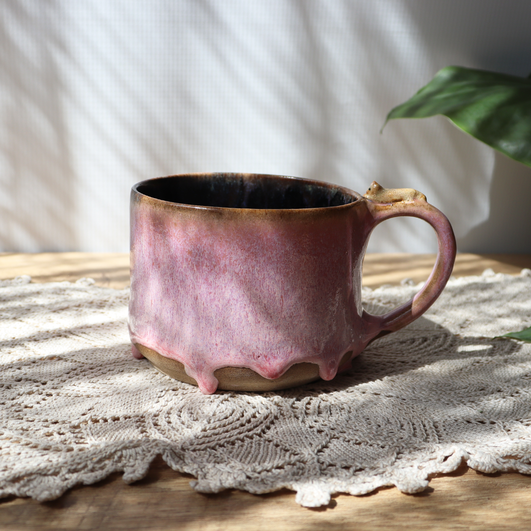 Kubeczek ceramiczny - Kotek 300 ml - obrazek 3