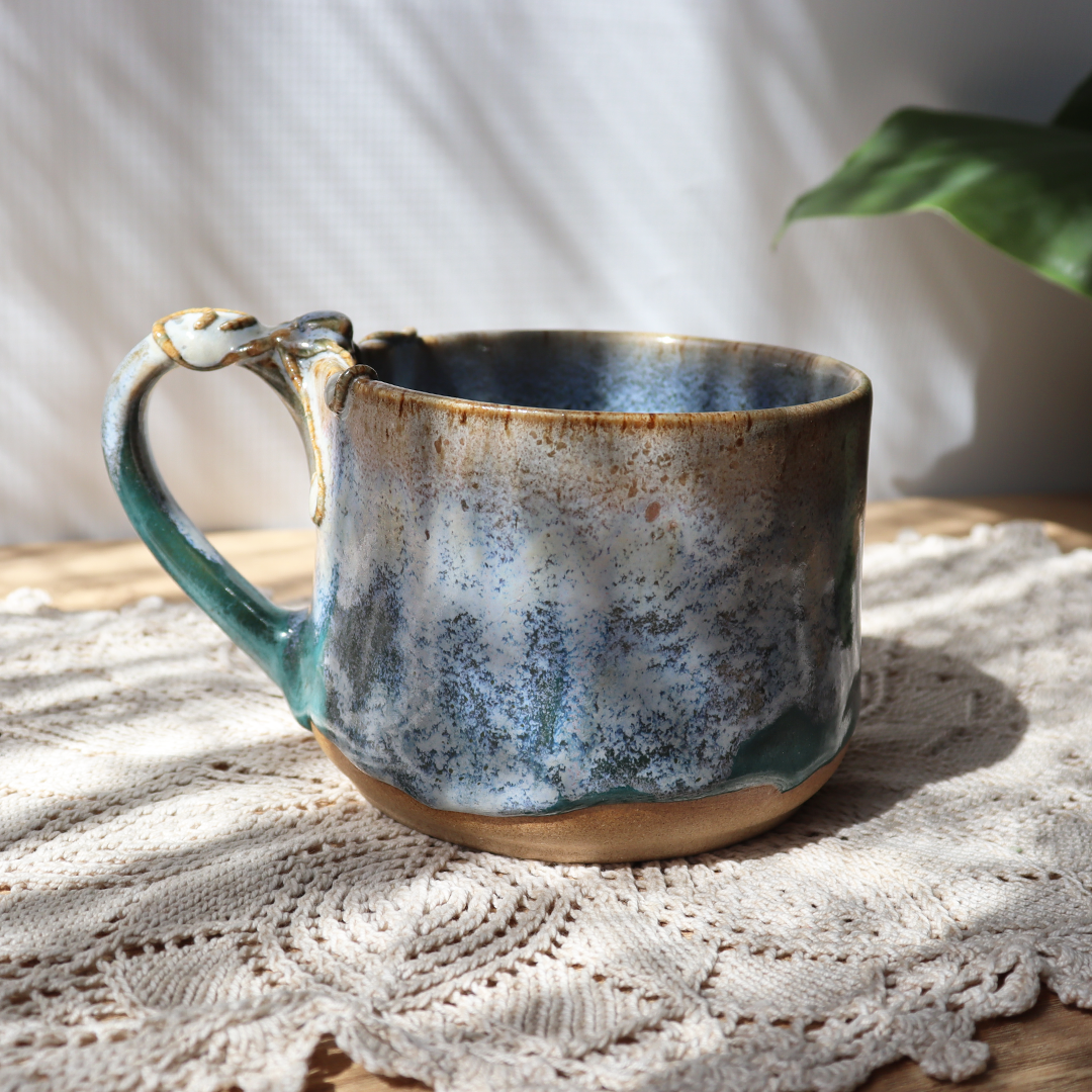 Kubek ceramiczny -Ośmiornica 300ml - obrazek 2