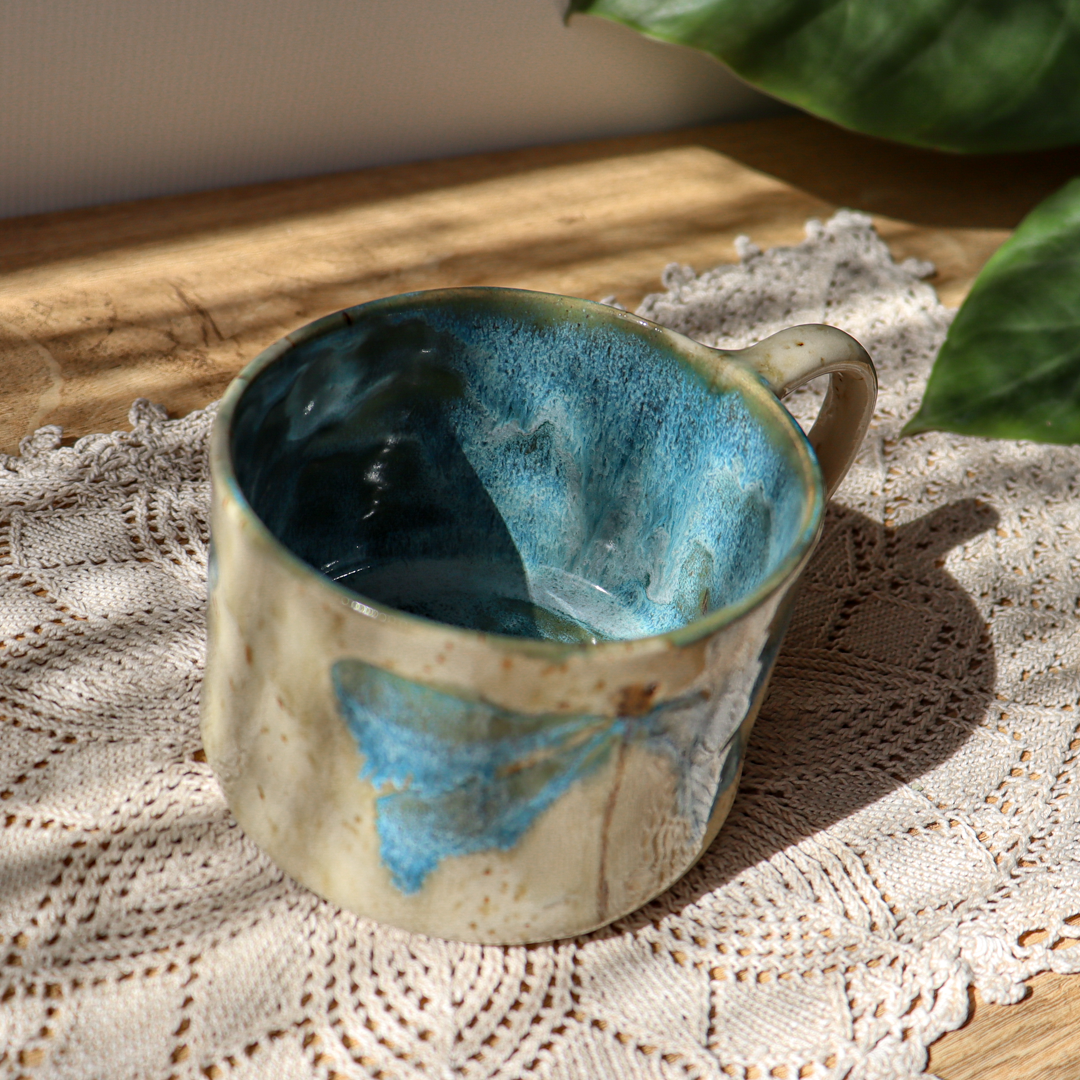 Kubeczek ceramiczny - Ważka 300 ml - obrazek 3