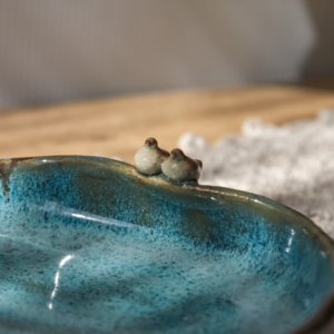 Talerzyk ceramiczny śr. 12,5cm - Ptaszki