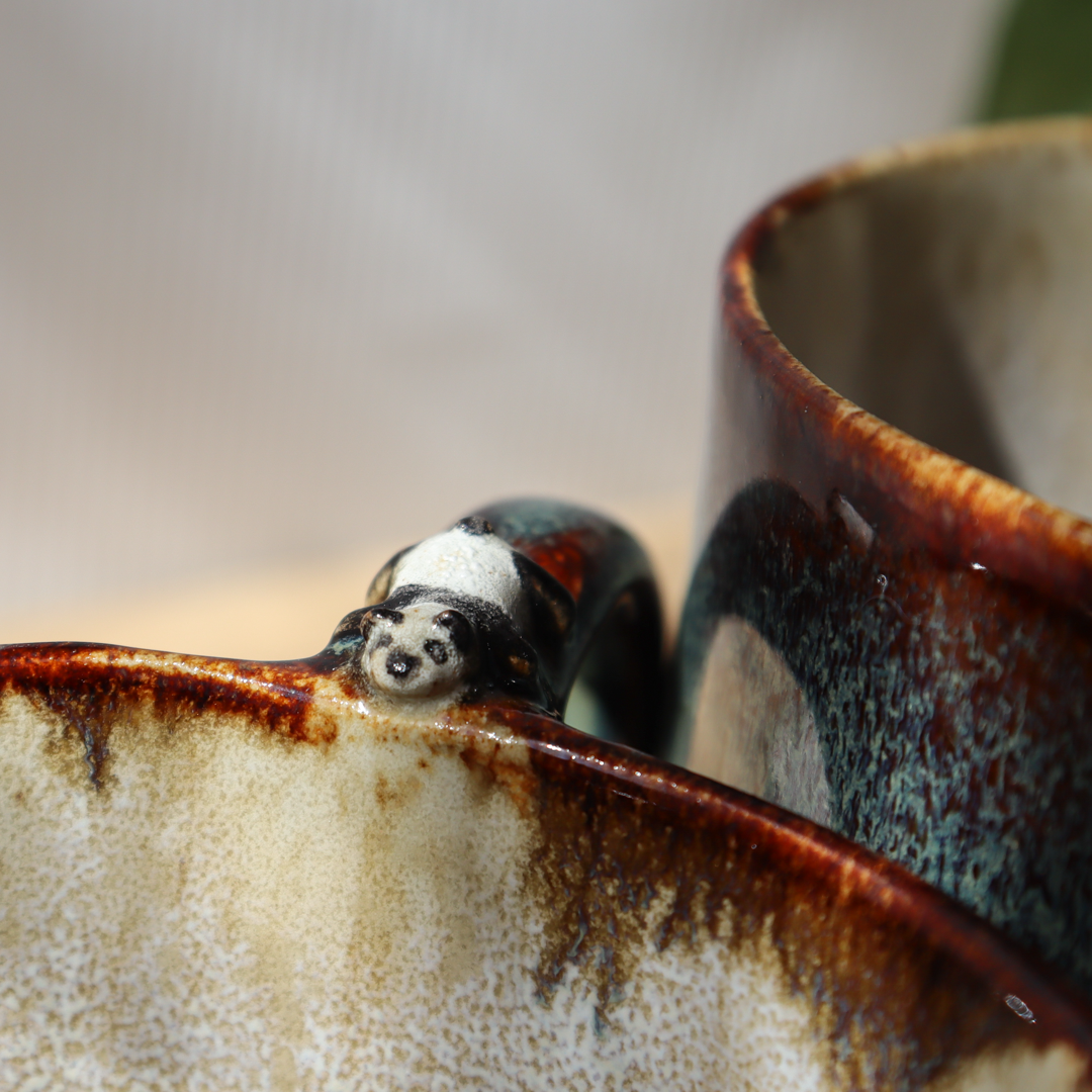 Duży kubek ceramiczny - Panda 300 lub 600ml - obrazek 3